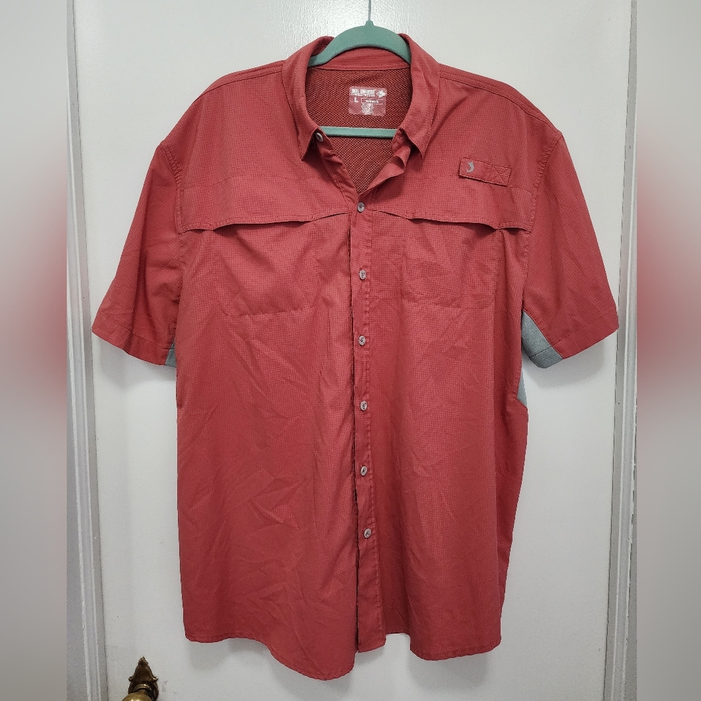 Large Coarl Reel Legends Button up